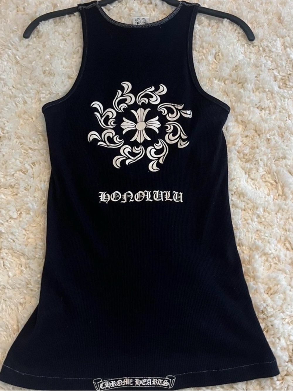 Chrome Hearts Honolulu Horseshoe tank top / mini dress
